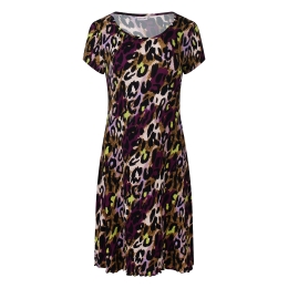 City Life 803135 W20017 dames Jurk Aubergine