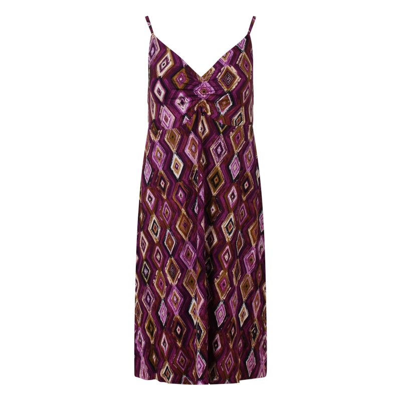 City Life 804275 W20019 jurken Aubergine