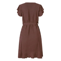 City Life 804443 W20021 jurken Bruin donker