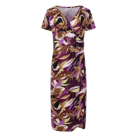 City Life 804848 W20013 jurken Aubergine