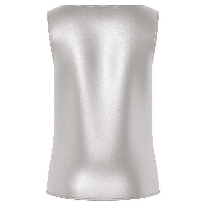 hypedrop hypedrop HDNATHALIE COWL-NECK TOP Grijs Ultimate Grey hypedrop HDNATHALIE COWL-NECK TOP Dames singlet Grijs bestel je online bij www.bertusmode.nl/