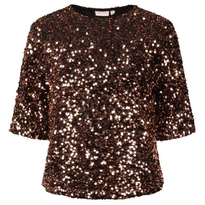 City Life City Life 213980 W10515 Oranje koper City Life 213980 W10515 Dames T-shirt km Oranje bestel je online bij www.bertusmode.nl/