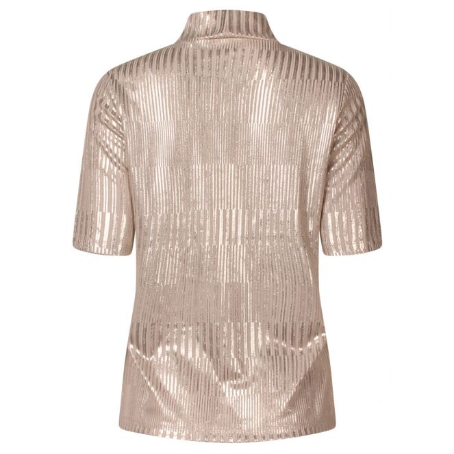 So Soire So Soire Libby W10591 Beige champagne So Soire Libby W10591 Dames T-shirt km Beige bestel je online bij www.bertusmode.nl/