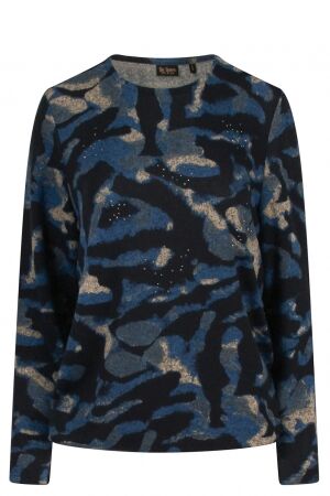 So Soire So Soire Lina W10469 Blauw kobalt