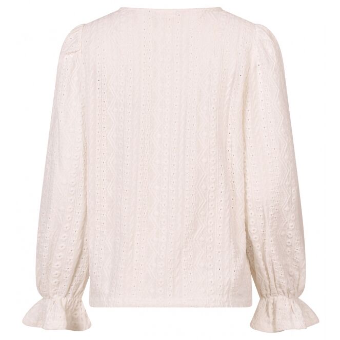 City Life City Life 103430 Z10637 Beige snowwhite City Life 103430 Z10637 Dames T-shirt lm Beige bestel je online bij www.bertusmode.nl/