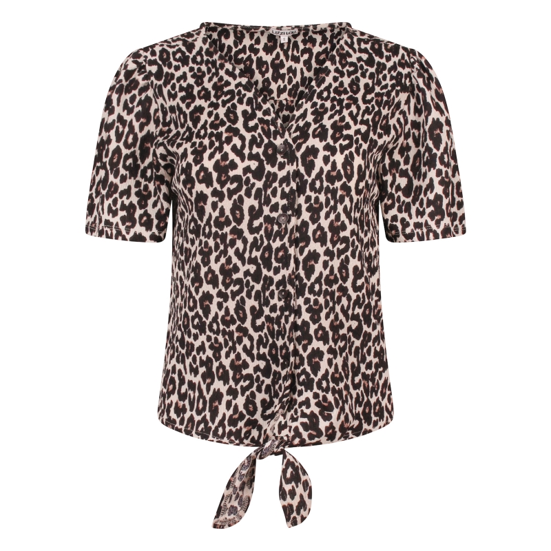 lizzi lou Luna aop Z10495 blouses korte mouw Kit