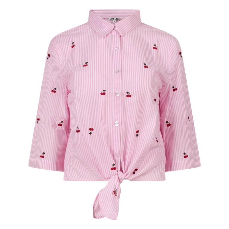 lizzi lou Nienke Z10501 blouses korte mouw Rose