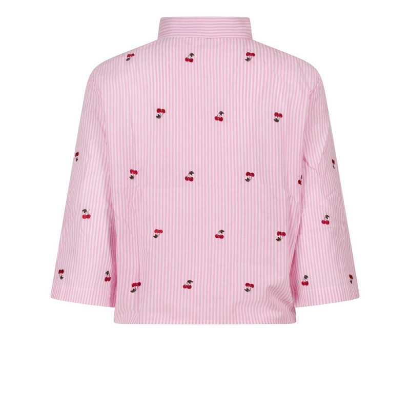 lizzi lou Nienke Z10501 blouses korte mouw Rose