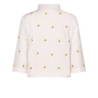 lizzi lou Nienke Z10501 blouses korte mouw Wit