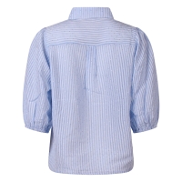 So Soire Ilja Z10544 blouses korte mouw Blauw licht