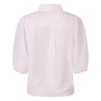 So Soire Ilja Z10544 blouses korte mouw Ecru