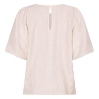 lizzi lou CX10075 Z10520 blouses korte mouw Ecru