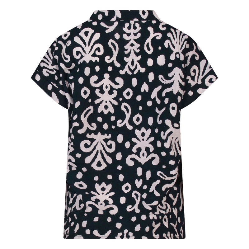 City Life 103559 Z10620 blouses korte mouw Marine