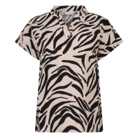 City Life 103559-01 Z10621 blouses korte mouw Zwart
