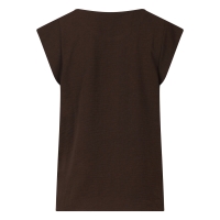 City Life LW10873 Z10672 blouses korte mouw Bruin