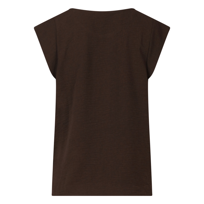 City Life LW10873 Z10672 blouses korte mouw Bruin