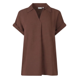 City Life 103524 W20022 dames bloese km Bruin donker