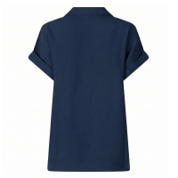 City Life 103524 W20022 blouses korte mouw Marine