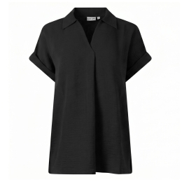 City Life 103524 W20022 dames bloese km Zwart