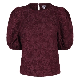 lizzi lou CX10083 W20471 dames bloese km Wijnrood