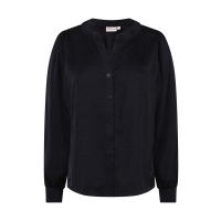 City Life 103469 W10399 blouses lange mouw Zwart