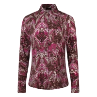 So Soire Gina W10457 blouses lange mouw Mocca