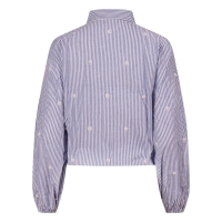 lizzi lou Nina Z10500 blouses lange mouw Bleu