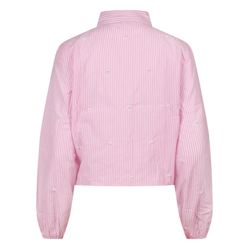 lizzi lou Nina Z10500 blouses lange mouw Rose
