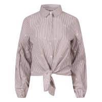 lizzi lou Nina Z10500 blouses lange mouw Taupe