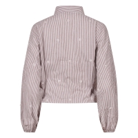 lizzi lou Nina Z10500 blouses lange mouw Taupe