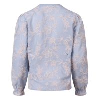 So Soire Floortje Z10542 blouses lange mouw Blauw licht