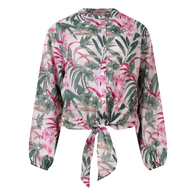 So Soire Jenny Z10546 blouses lange mouw fuchsia