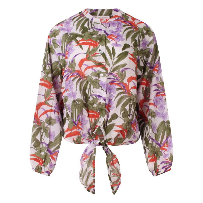 So Soire Jenny Z10546 blouses lange mouw Purple