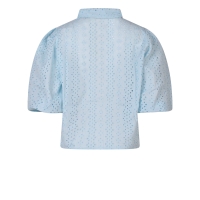 City Life LT-66459b Z10561 blouses lange mouw Blauw licht