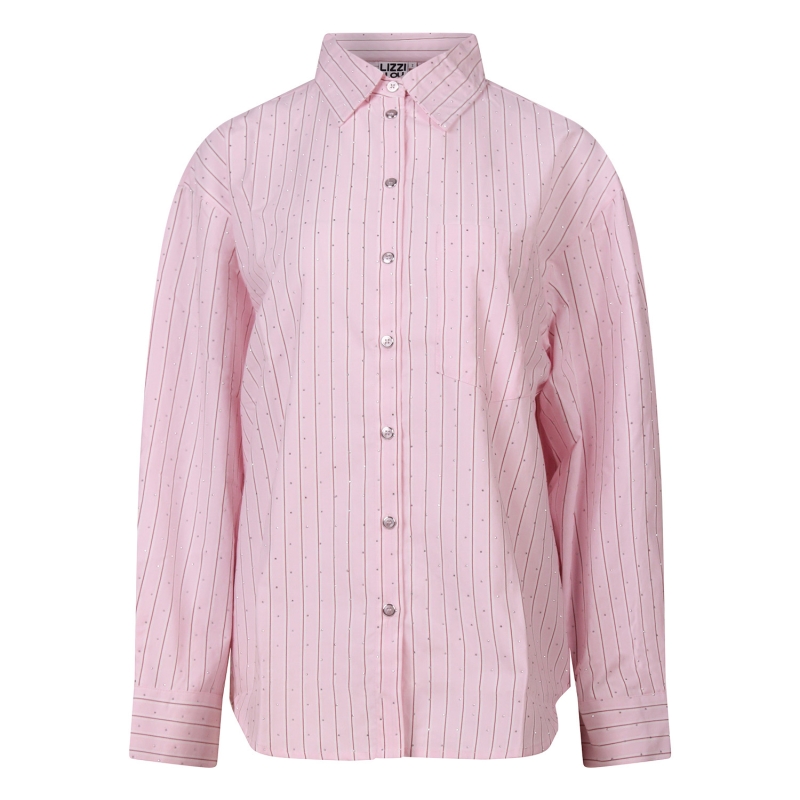 lizzi lou CX10074 Z10512 blouses lange mouw Rose