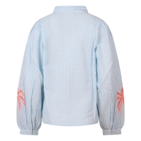 lizzi lou LW10870 Z10513 blouses lange mouw Blauw licht