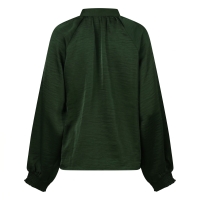So Soire Brie W20510 blouses lange mouw Army