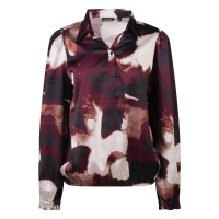 So Soire Catootje W20509 blouses lange mouw Wijnrood
