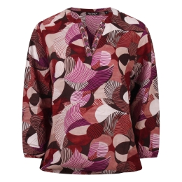 So Soire Elizia W20508 dames Blouses lange mouwen Bruin donker