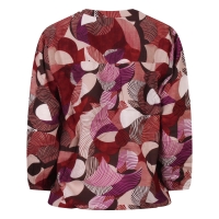 So Soire Elizia W20508 blouses lange mouw Bruin donker