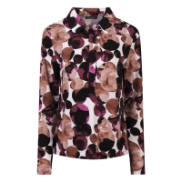 So Soire Marloes W20504 blouses lange mouw Wijnrood