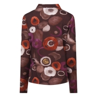 So Soire Toni W20505 blouses lange mouw Bruin donker