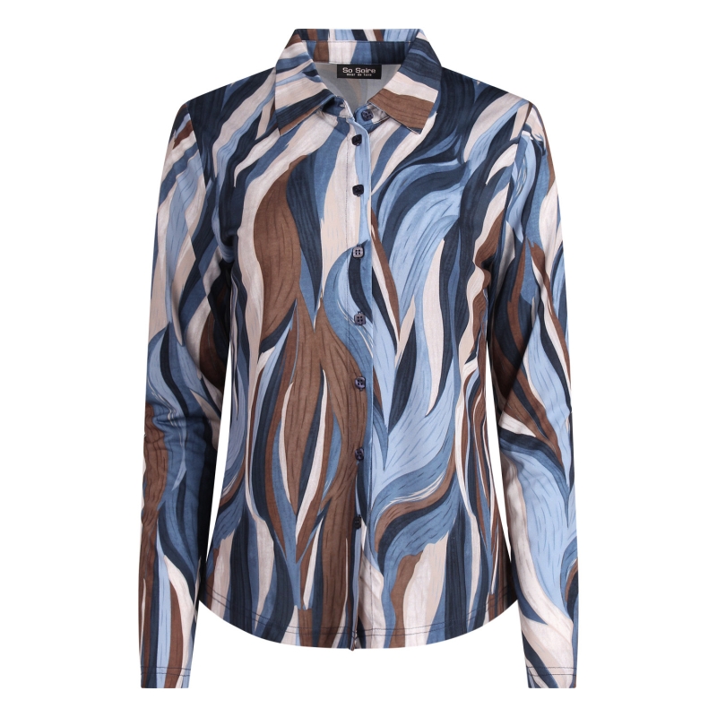 So Soire Zita W20506 blouses lange mouw Raf