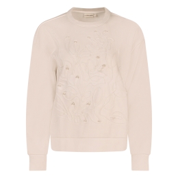 City Life 213911 W10389 dames sweatshirt Ecru