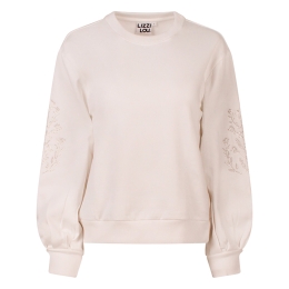 lizzi lou CX90917 W10426 dames sweatshirt Ecru