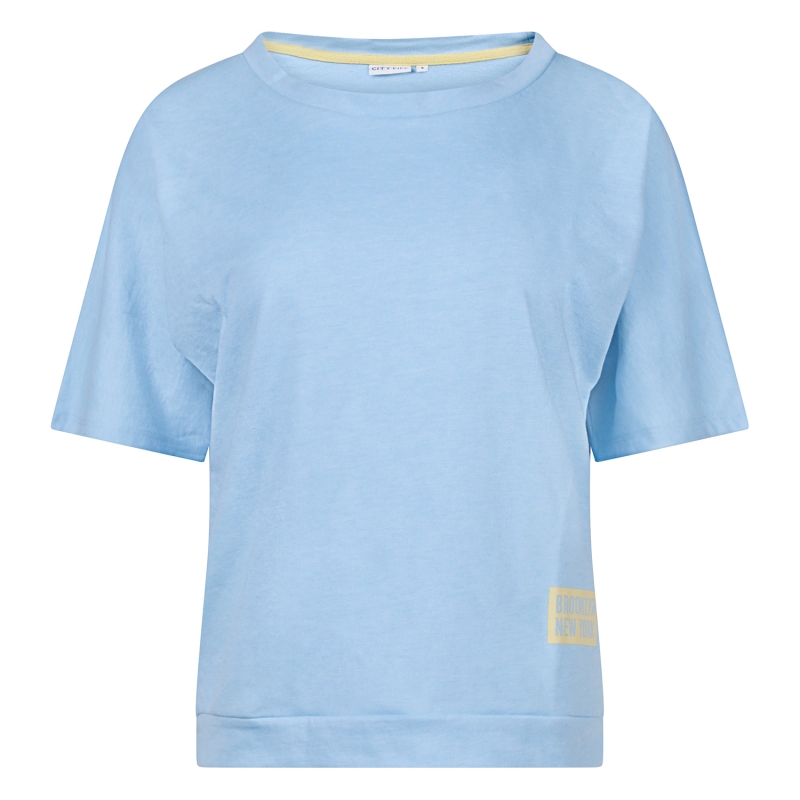 City Life 214199 Z10625 sweatshirts Blauw licht