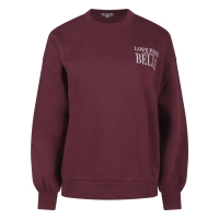 Lizzi Lou Cheryl W20456 sweatshirts Wijnrood