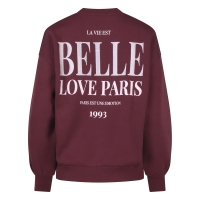 Lizzi Lou Cheryl W20456 sweatshirts Wijnrood