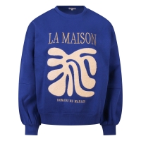 Lizzi Lou Claartje W20457 sweatshirts Kobalt
