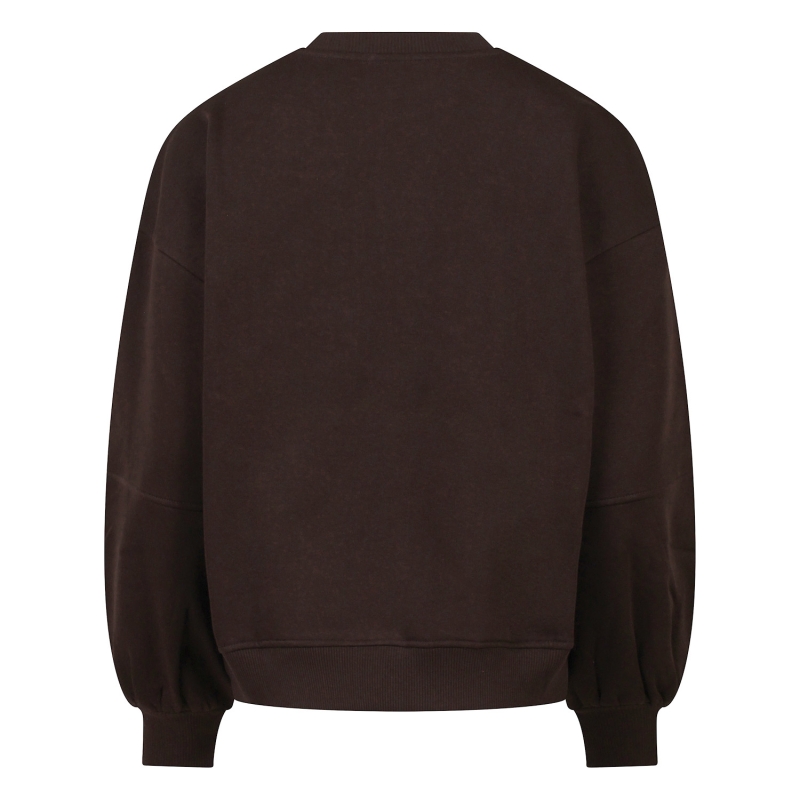 Lizzi Lou Claartje W20457 sweatshirts Bruin donker